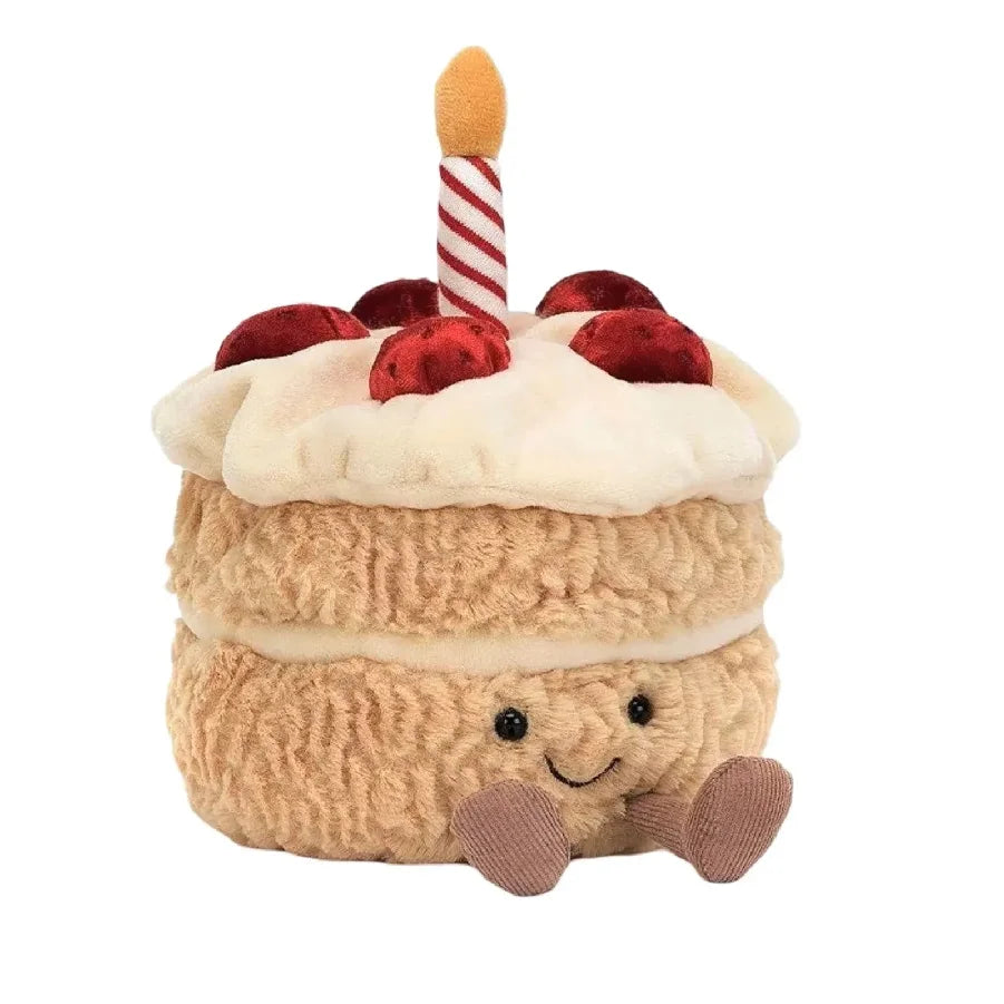 13cm Original Jelly New York Restaurant Muffin Doll Cat And Dog Play Interactive Companion Toy Girl Pet Christmas Gift