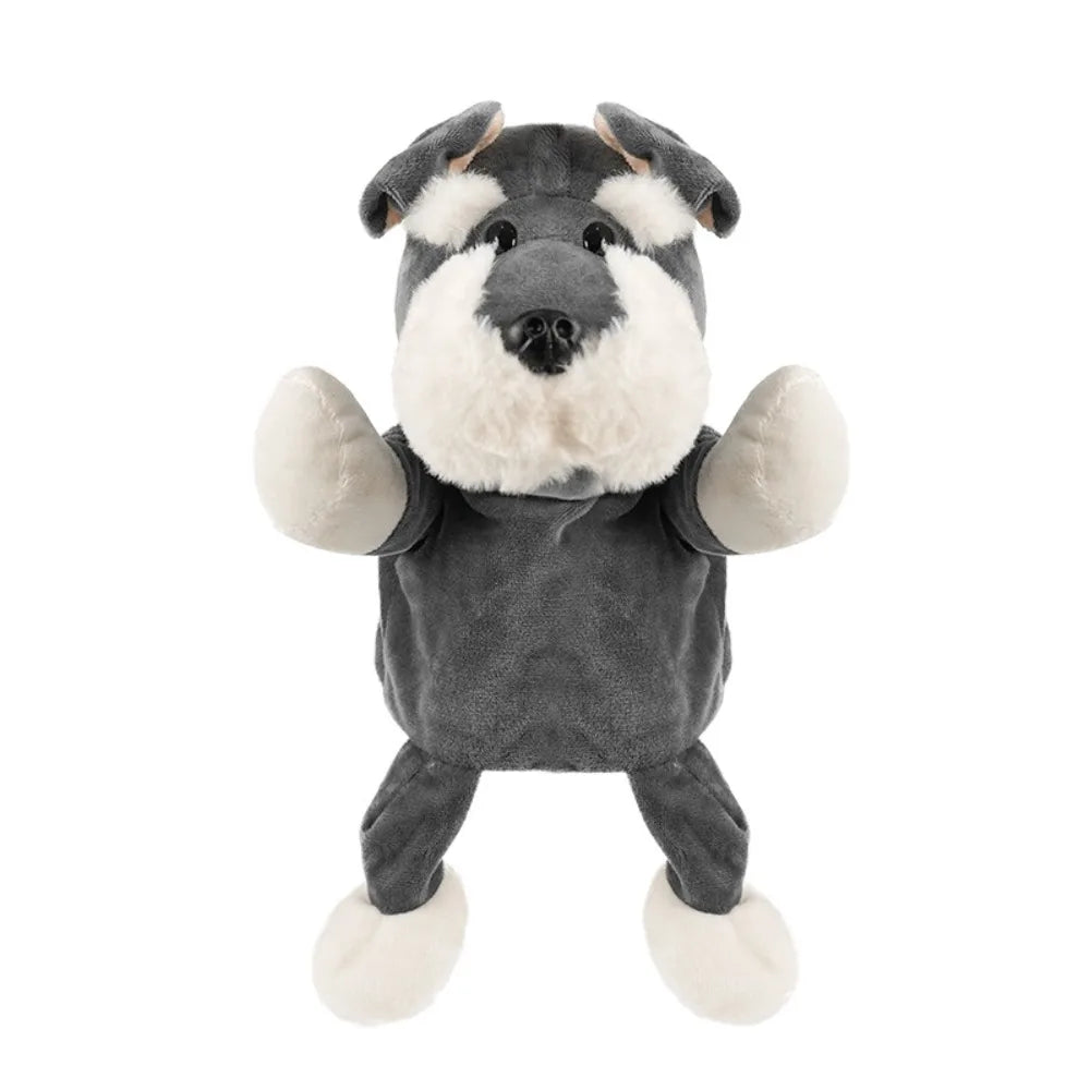 Game Glove Stuffed Animals Cartoon  Toys  Hand  Animal Hand Puppet Kindergarten Story Props Children Puppets