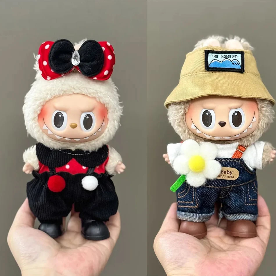 Mini Doll Clothing 15-17cm Labubu Clothing Accessories