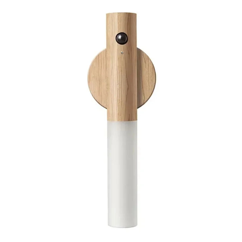Magnetic LED Wall Light Rechargeable Reading Lights 360° Rotation Touch Remote Control Cabinet Spotlight Night Lamp