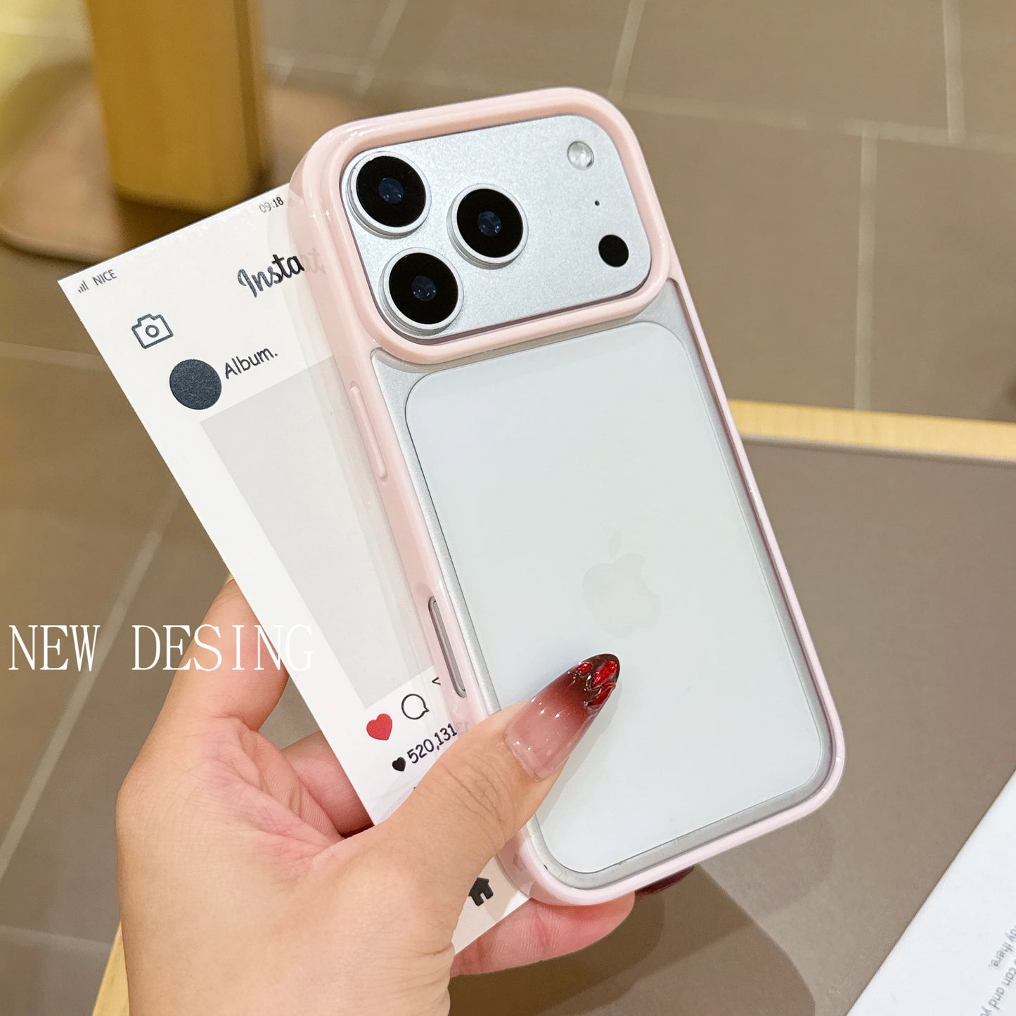 Candy Color Acrylic Hard Phone Case For iPhone 17 16 15 14 Plus 13 12 Pro Max Clear Silicone Soft Shell Shockproof Back Cover