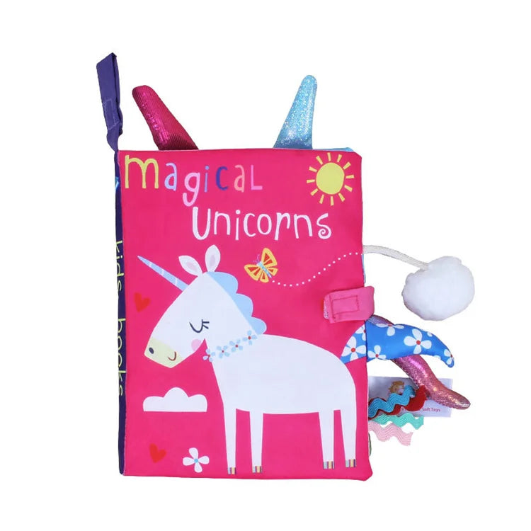 0-36Months Baby Rattles Mobiles Toy Soft Animal Cloth Book Newborn Stroller Hanging Toy Bebe Early Learning Educate Baby Toys