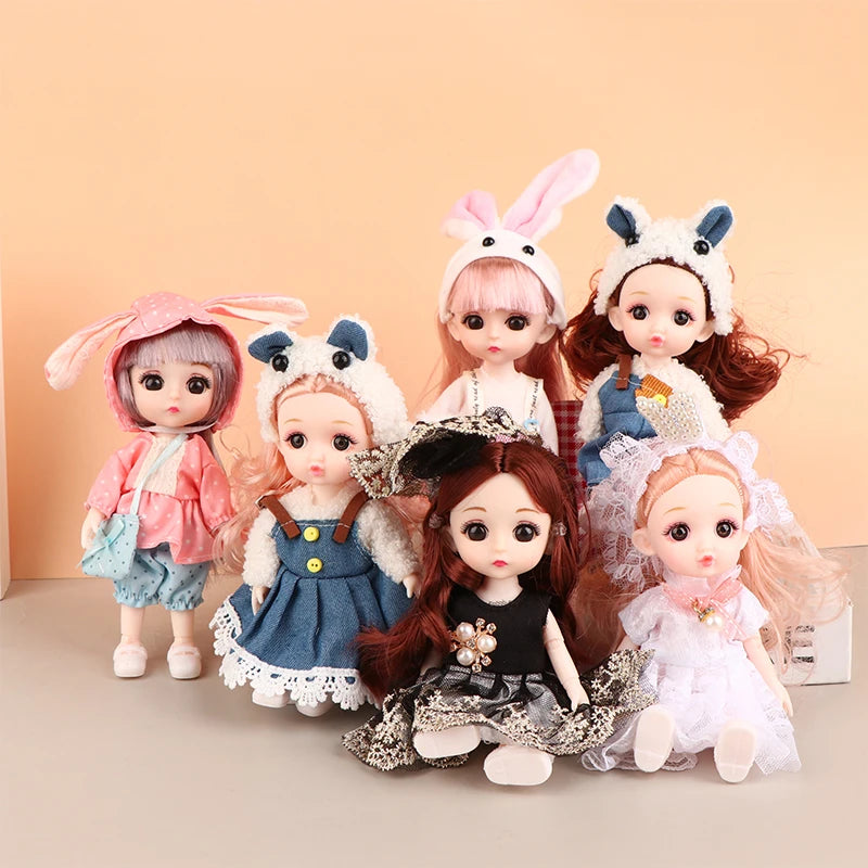 Mini Doll Princess Doll With Moveable Joint
