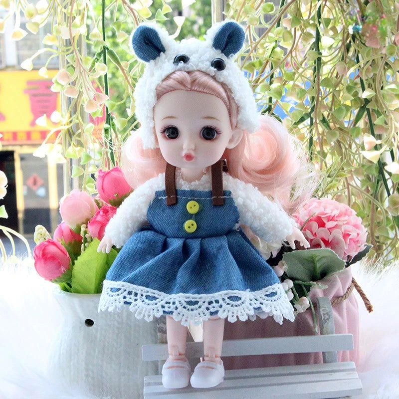 Mini Doll Princess Doll With Moveable Joint