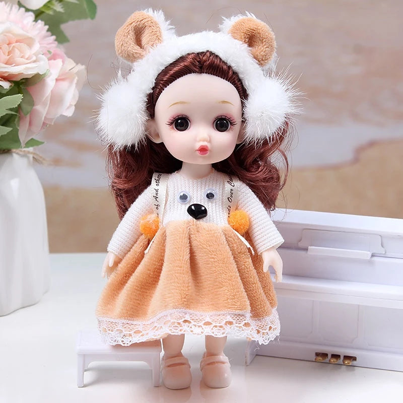 Mini Doll Princess Doll With Moveable Joint