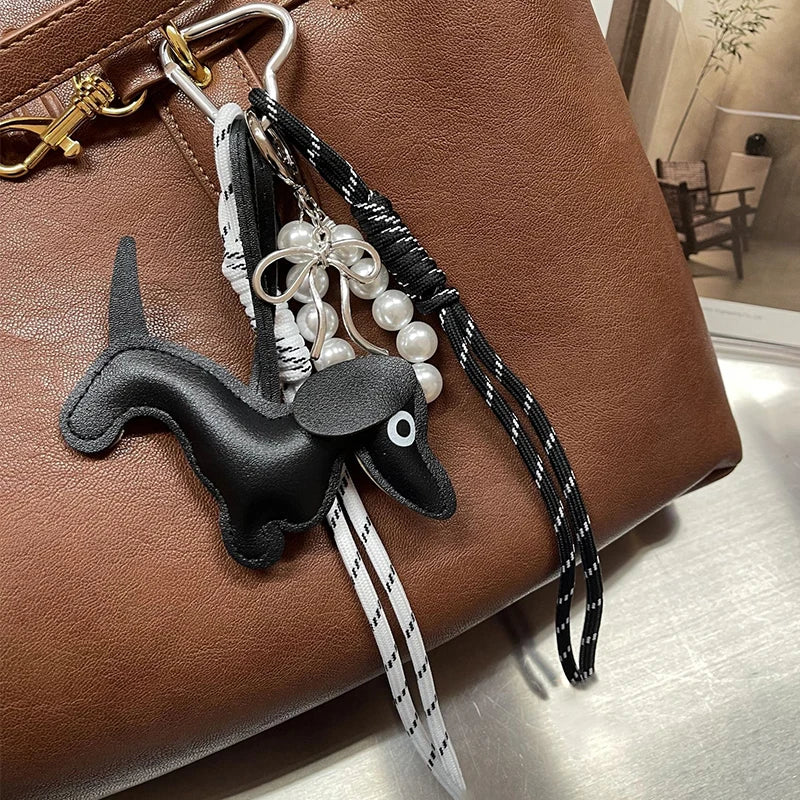 Braided Rope Bag Pendant