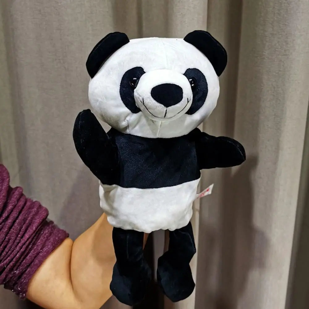 Game Glove Stuffed Animals Cartoon  Toys  Hand  Animal Hand Puppet Kindergarten Story Props Children Puppets