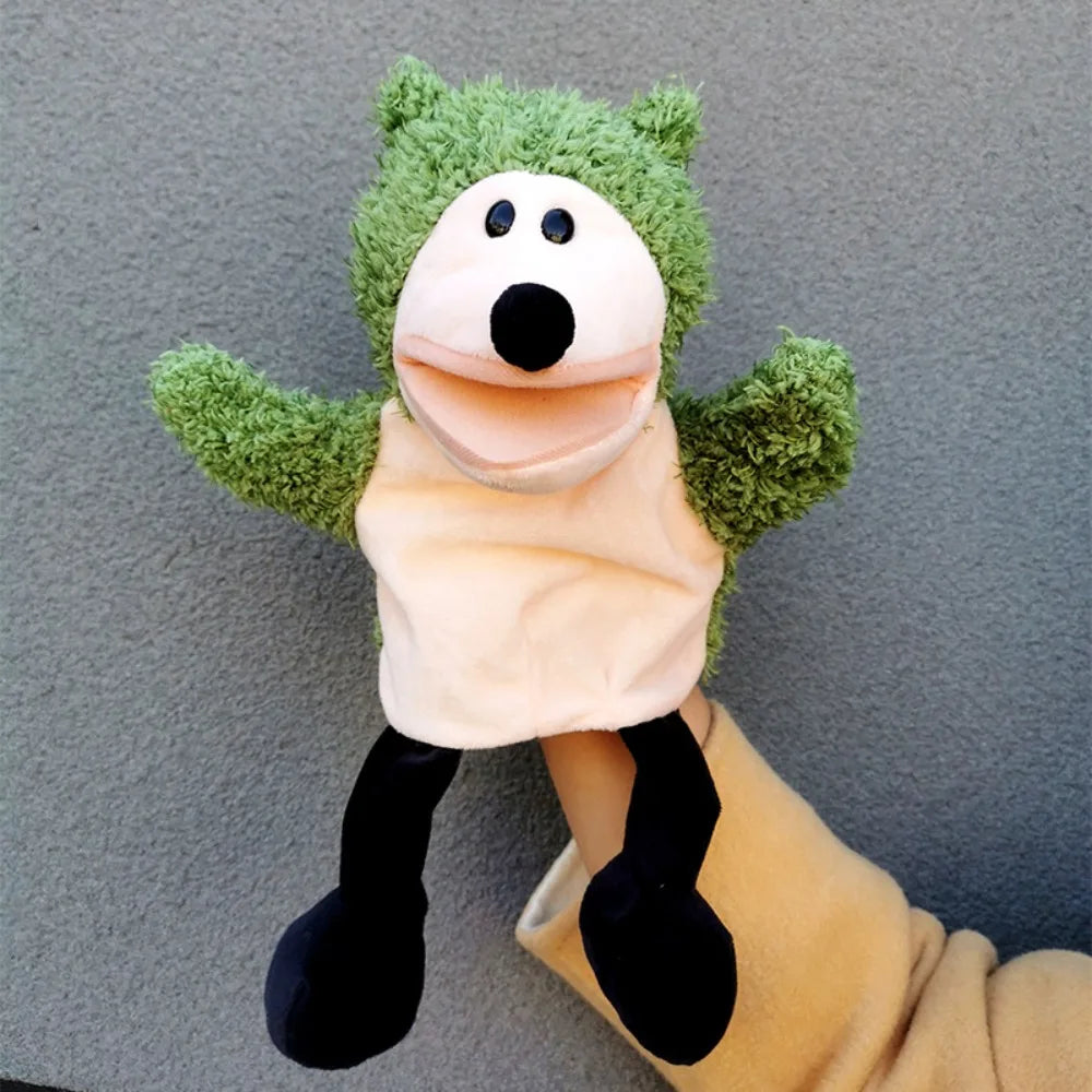 Game Glove Stuffed Animals Cartoon  Toys  Hand  Animal Hand Puppet Kindergarten Story Props Children Puppets
