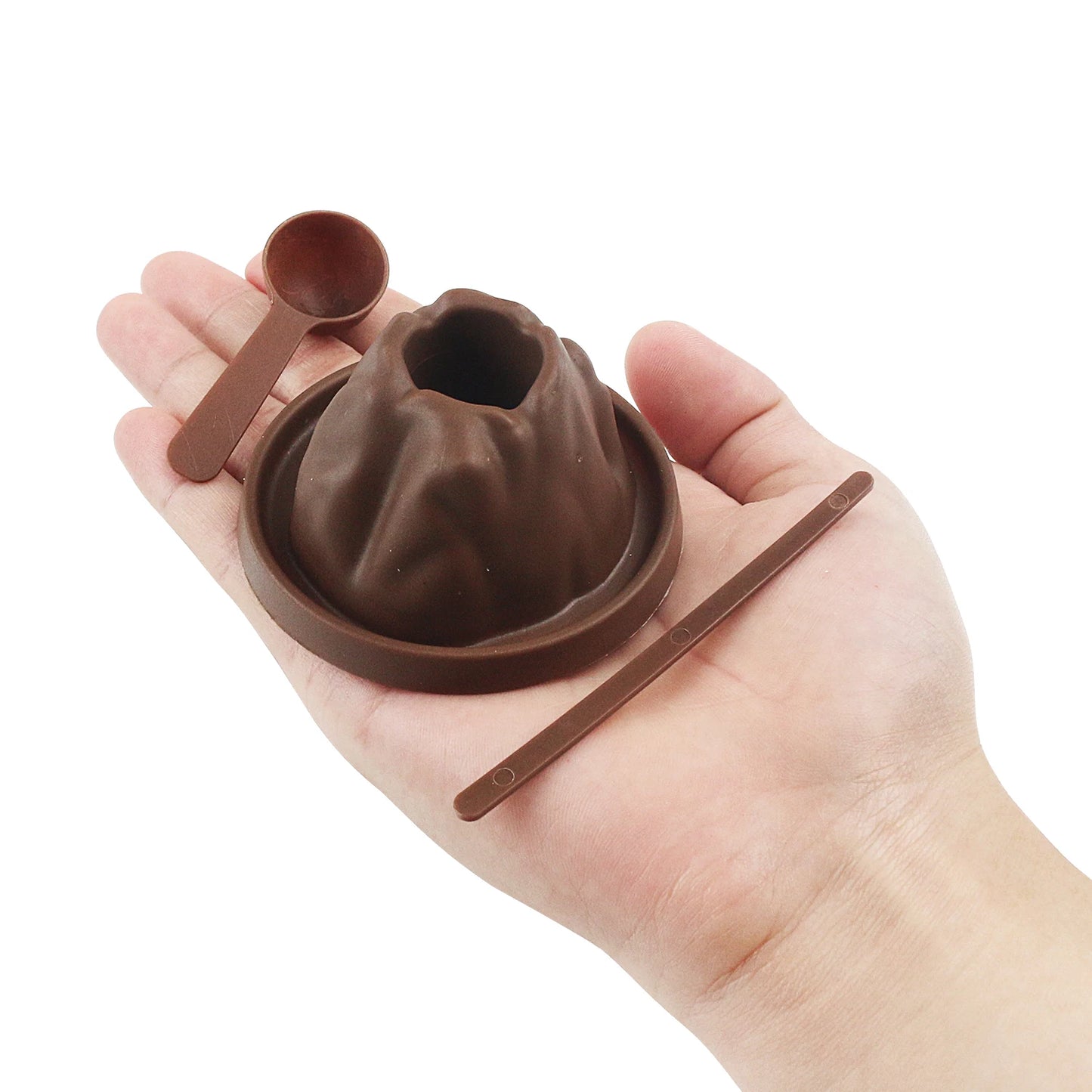 Volcano eruption DIY scientific experiment set, children's toy, snow mountain science and education small production