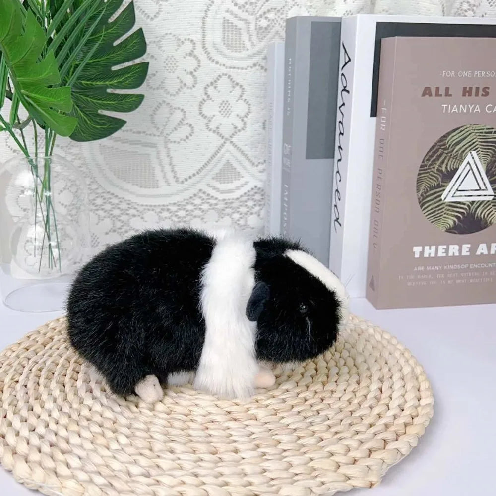 Cartoon Stuffed Animals Guinea Pig Stuffed Simulation Real Life Plush Mouse Dolls Fluffty Cute Dolls Hamster Doll Children Gift