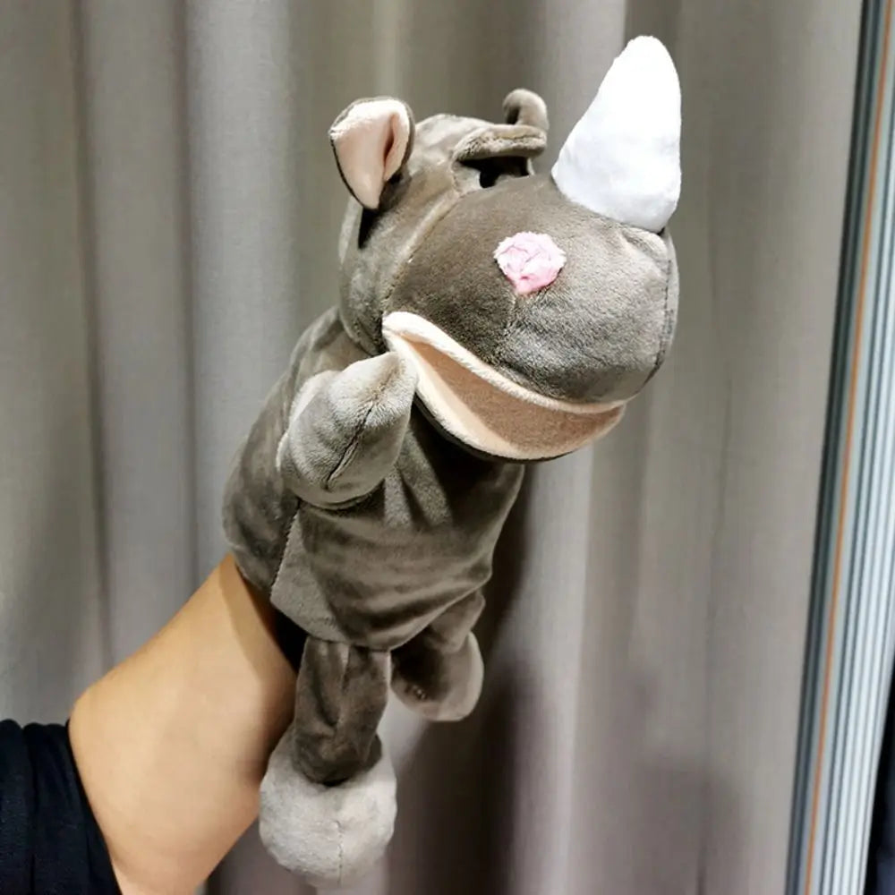 Game Glove Stuffed Animals Cartoon  Toys  Hand  Animal Hand Puppet Kindergarten Story Props Children Puppets