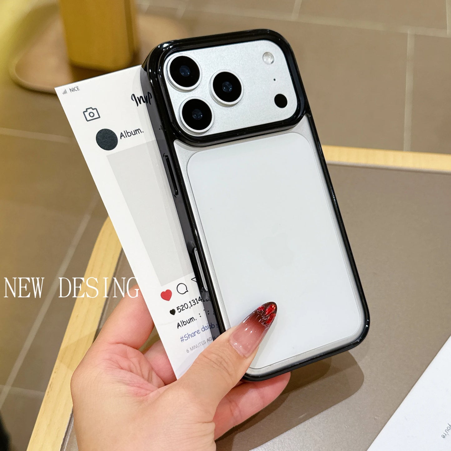 Candy Color Acrylic Hard Phone Case For iPhone 17 16 15 14 Plus 13 12 Pro Max Clear Silicone Soft Shell Shockproof Back Cover
